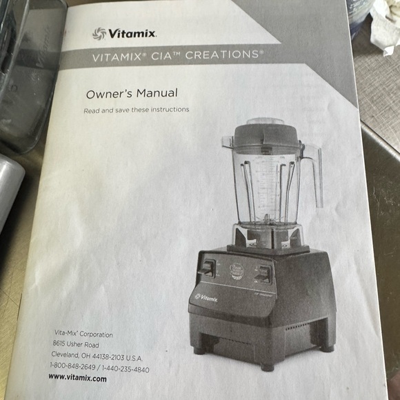 Vitamix CIA Creations Blender-Limited Edition Culinary Institute of America - Picture 9 of 12
